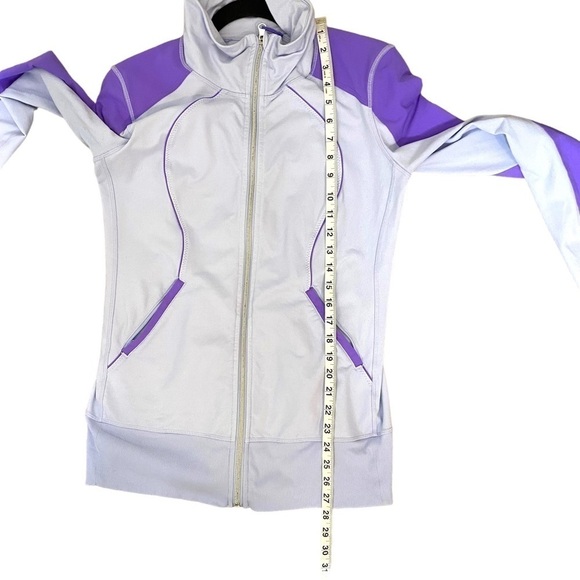 LULULEMON Contempo Jacket- Cool Breeze / Power Purple - Picture 15 of 15